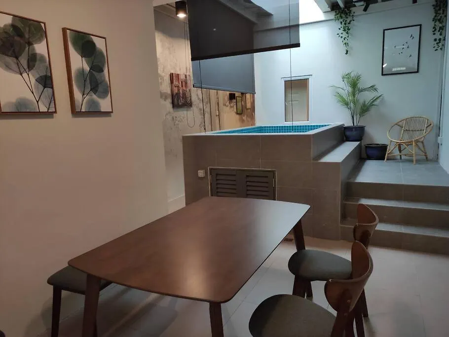 Tatil Evi Heritage House 2Br With Dipping Pool In Town Walkto Street Art 47 George Town